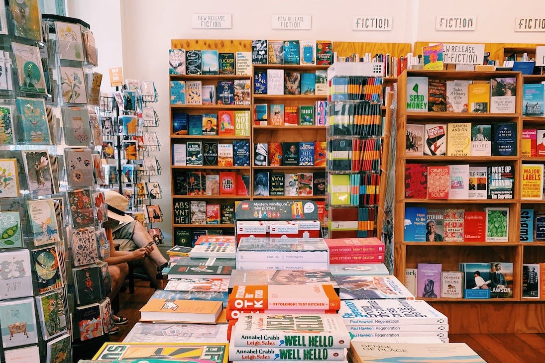 a bookstore in Perth